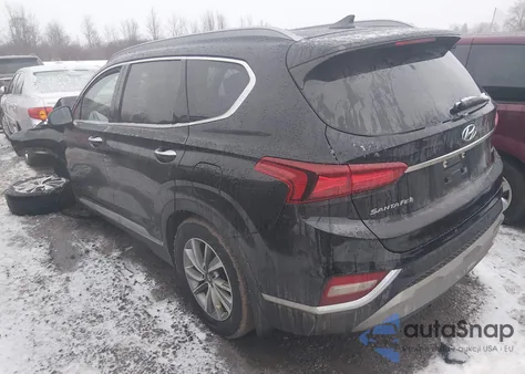 2020 Hyundai Santa Fe Sel from USA, damaged, VIN 5NMS3CAD4LH166562